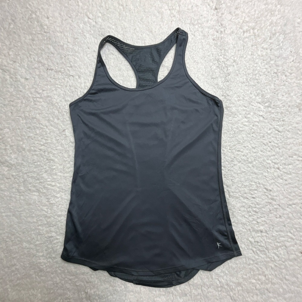 Danskin Now DRI-MORE Women's Greystone Racerback Athletic Tank Top S